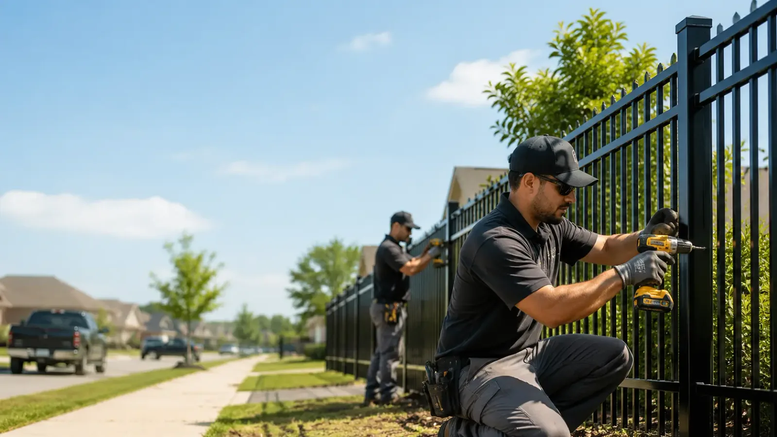 Metal Fence Installation in Franklin, VA